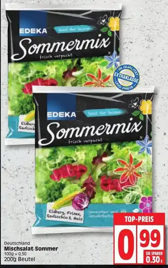 Edeka Mischsalat Sommer 200g Beutel Angebot