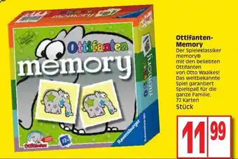 Edeka Ottifanten Memory Angebot