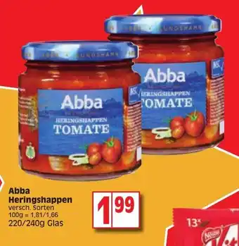 Edeka Abba Heringshappen 220/240g Angebot