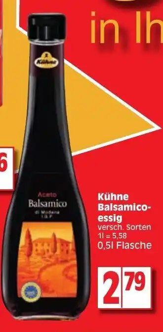 Edeka Kühne Balsamico essig 0 ,5L Angebot