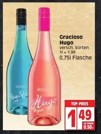 Edeka Gracioso Hugo 0,75L Angebot