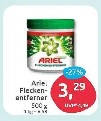 Budni Ariel flecken entferner Angebot