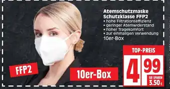 Edeka Atemschutzmaske Schutzklasse FFP2 Angebot