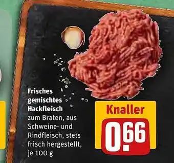 REWE Frisches gemischtes hackfleisch Angebot