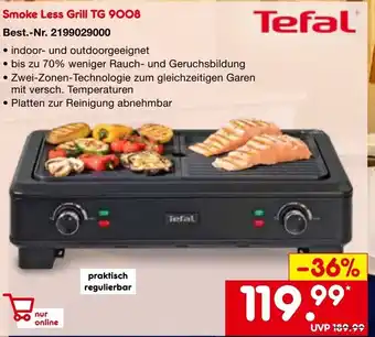 Netto Marken-Discount Tefal Smoke Less Grill l TG 900B Angebot