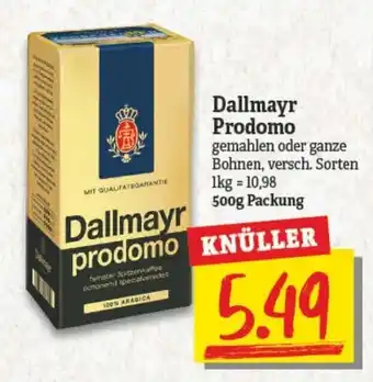 NP Discount Dallmayr Prodomo 500 g Angebot