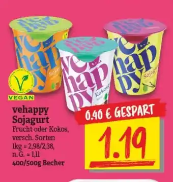 NP Discount Vehappy Sojagurt 400/500g Angebot