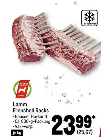 METRO Ashley lamm frenched racks Angebot