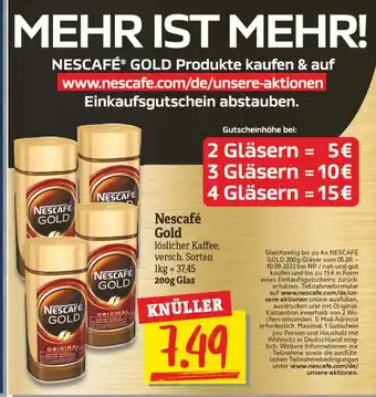 NP Discount Nescafe Gold 200g Angebot