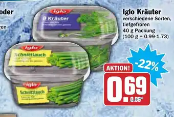 AEZ Iglo Kräuter 40g Angebot