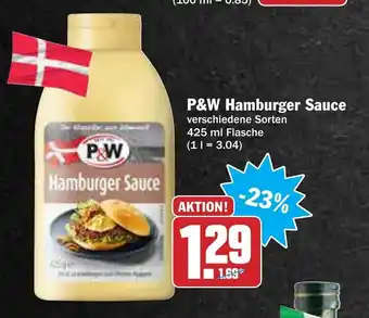 AEZ P&W Hamburger Sauce 425ml Angebot