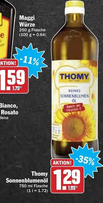 AEZ Thomy Sonnenblumenöl 750ml Angebot