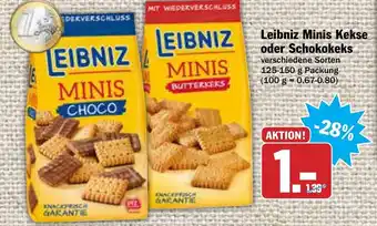 AEZ Leibniz Minis Kekse oder Schokokeks 125-150g Angebot