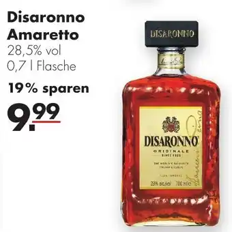 Handelshof Disaronno Amaretto 0,7 L Flasche Angebot