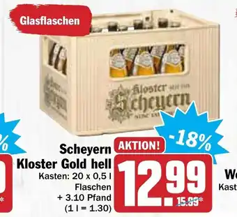 AEZ Scheyern Kloster Gold hell 20x0,5L Angebot