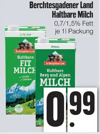 Edeka Xpress Berchtesgadener Land Haltbare Milch 1 L Packung Angebot