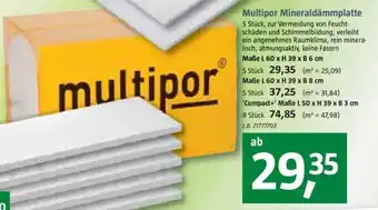 Bauhaus Multipor Mineraldämmplatte Angebot