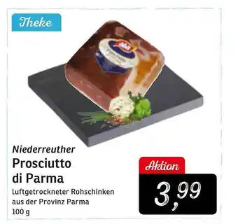 KONSUM Prosciutto di parma Angebot