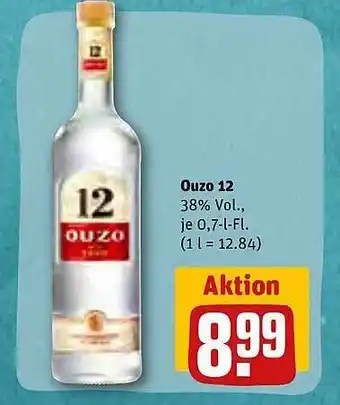 REWE Kaufpark Ouzo 12 Angebot