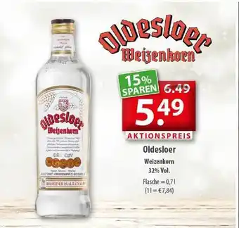 Getränkeland Oldesloer Weizenkorn Angebot