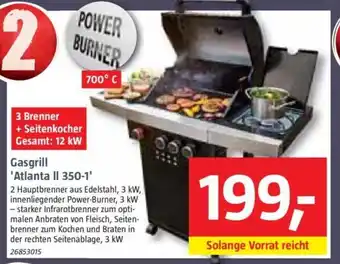 Bauhaus Gasgrill Atlanta II 350-1 Angebot