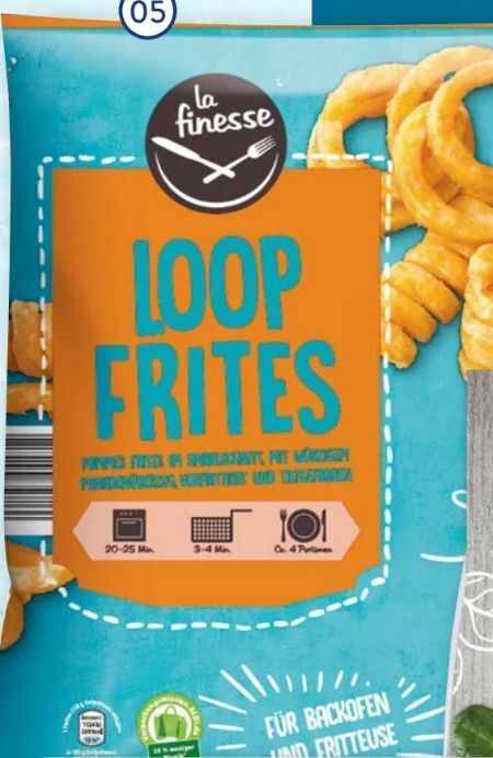 Finesse Loop La Finesse Loop Frites / Cross Frites Günstig Bei Aldi Nord – FYRI