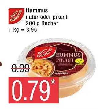 Marktkauf Hummus gut & günstig Angebot