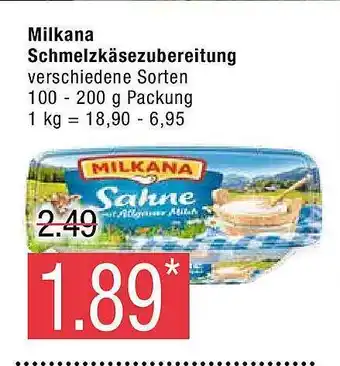 Marktkauf Milkana schmelzkäsezubereitung Angebot