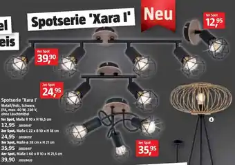 Bauhaus Spotserie Xara I Angebot