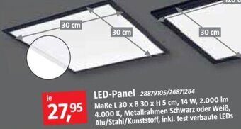 Bauhaus LED Panel Angebot