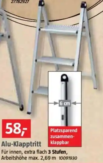 Bauhaus Alu Klapptritt Angebot