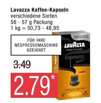 Marktkauf Lavazza kaffee-kapseln Angebot