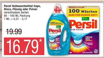 Marktkauf Persil vollwaschmittel caps, discs, flüssig oder pulver Angebot