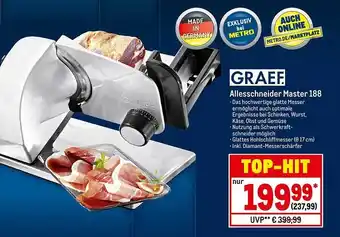 METRO Graef allesschneider master 188 Angebot