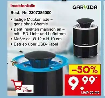 Netto Marken-Discount Insektenfalle garida Angebot