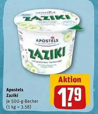 REWE Kaufpark Apostels zaziki Angebot