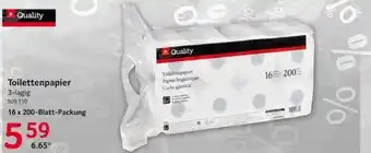 Selgros Quality toilettenpapier Angebot