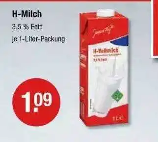 V Markt H-milch Angebot