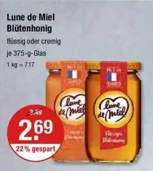 V Markt Lune de miel blütenhonig Angebot