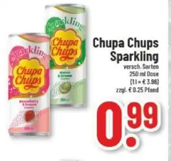 trinkgut Chupa Chups Sparkling 250 ml Dose Angebot