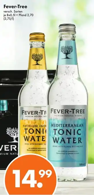 Trink und Spare Fever-Tree Tonic Water 8*500ml Angebot