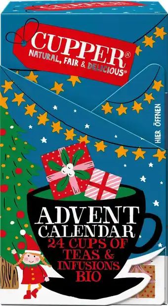 dm drogerie Cupper adventskalender 2022, 24 tassen teegenuss Angebot