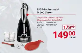 Selgros ESGE-Zauberstab M 200 Chrom Angebot