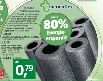 Bauhaus Thermaflex thermago 'pe-rohrisolierung' Angebot