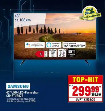 METRO Samsung 43 Angebot