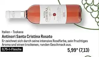 METRO Italien-toskana antinori santa cristina rosato Angebot