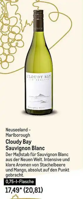 METRO Cloudy bay sauvignon blanc Angebot