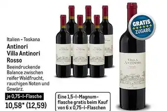 METRO Antinori villa antinori rosso Angebot