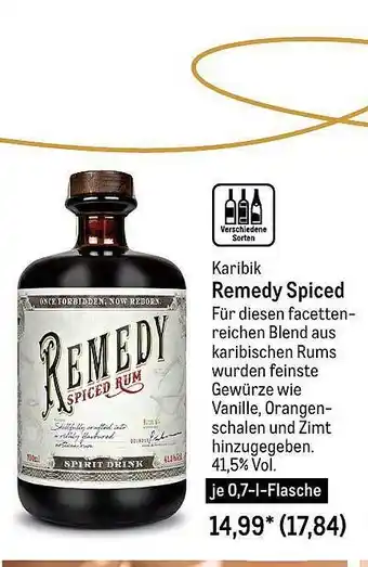 METRO Karibik remedy spiced Angebot