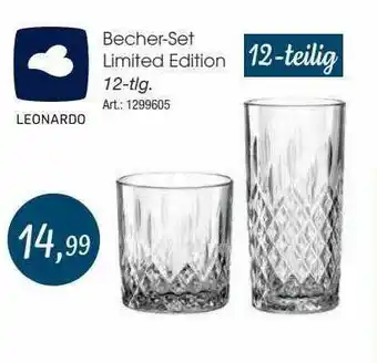 Zurbrüggen Becher-set limited edition leonardo Angebot